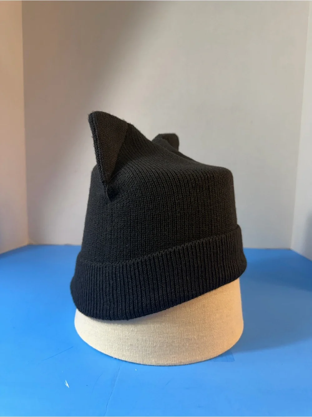 Black Cat Ear Beanie Hat